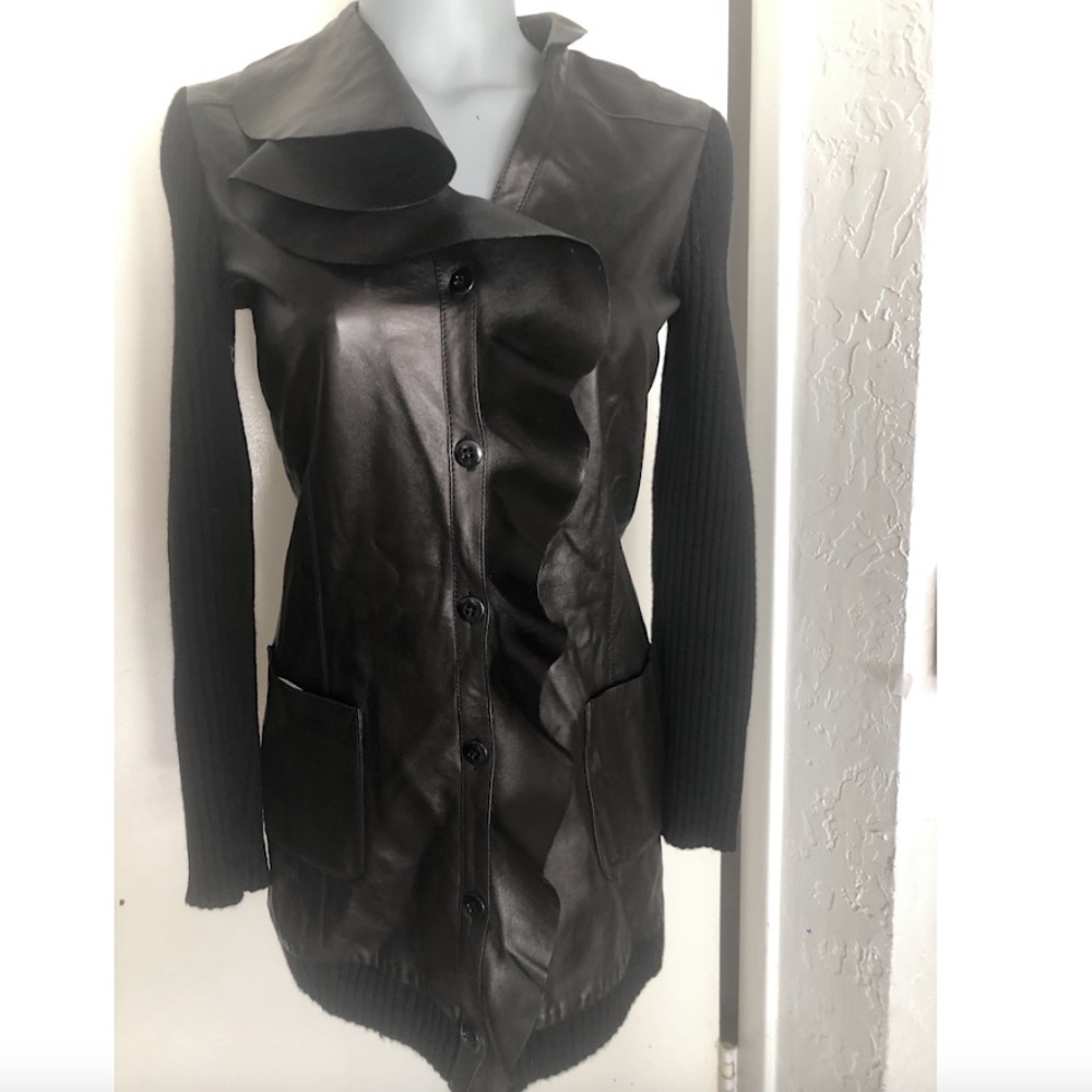 VALENTINO leather jacket - Picture 2 of 13